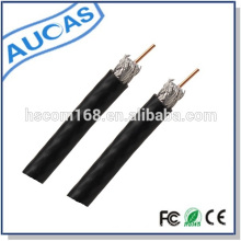 CCTV CATV rg6 rg11 rg59 coaxial cable / 75OH commscope siamese coaxial cable / messenger cable with power cable